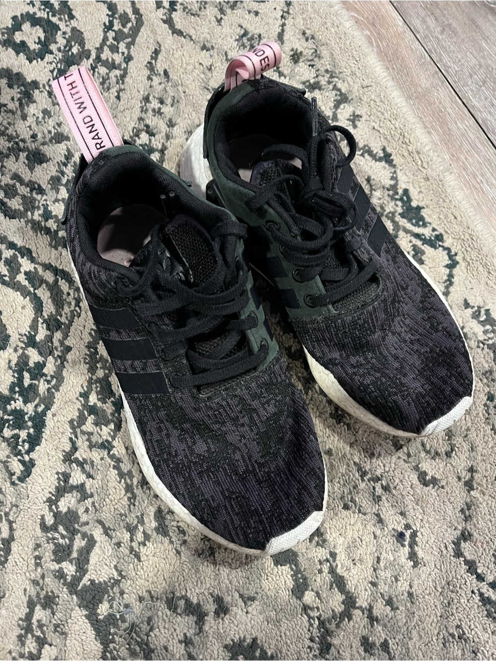 Adidas Women’s NMD_R2 'Core Black' Sneakers Size 7.5